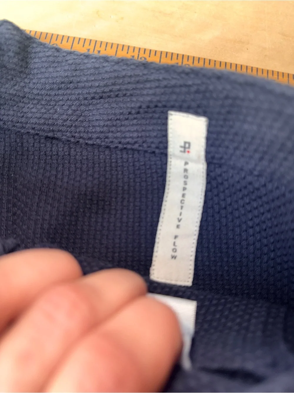 Prospective Flow Kaze - Sashiko INdigo Blue Pants - NO BELT